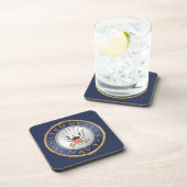 U.S. 海軍堅いプラスチックコースター コースター (右側)