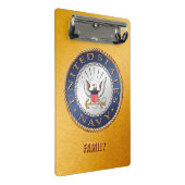 U.S. 海軍家族の小型クリップボード ミニクリップボード (アングル)