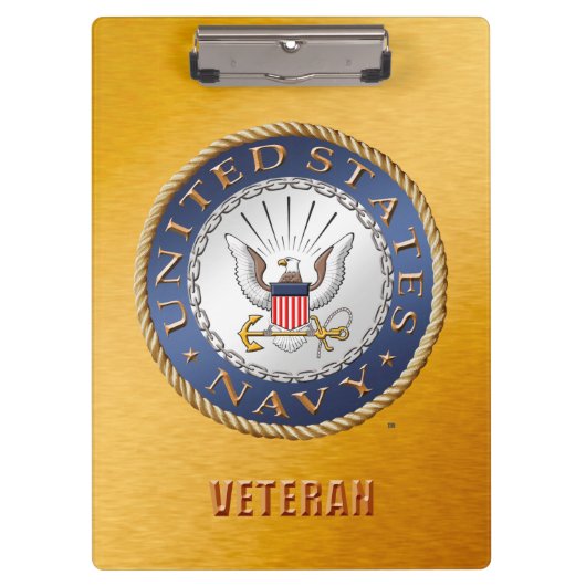 U.S. 海軍退役軍人のクリップボード クリップボード (正面)
