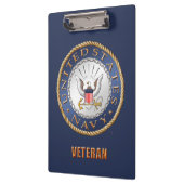 U.S. 海軍退役軍人のクリップボード クリップボード (左)