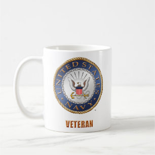 U.S. 海軍退役軍人のマグ コーヒーマグカップ