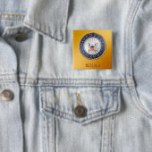 U.S. 海軍退役軍人ボタン 缶バッジ (インサイチュ)