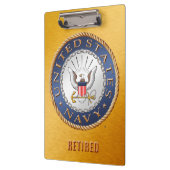 U.S. 海軍退職したなクリップボード クリップボード (左)