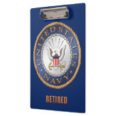 U.S. 海軍退職したなクリップボード クリップボード (左)