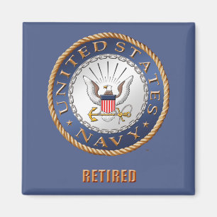 U.S. 海軍退職したな磁石 マグネット