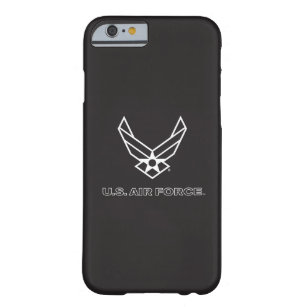 U.S. 空軍ロゴ-黒 BARELY THERE iPhone 6 ケース