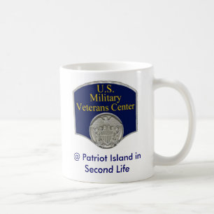 U.S. 第2生命マグの軍の退役軍人の中心 コーヒーマグカップ