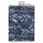 U.S. 軍の青いカムフラージュ6つのozまたは8つのozのフラスコ フラスク (裏面)