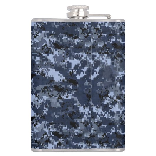 U.S. 軍の青いカムフラージュ6つのozまたは8つのozのフラスコ フラスク (裏面)