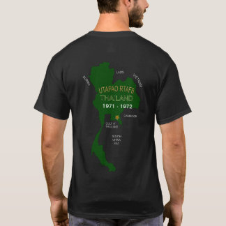 U.S.軍隊タイ退役軍人Utapao RTAFB Tシャツ