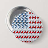 U.S. 鳥の旗 缶バッジ (正面&裏面)