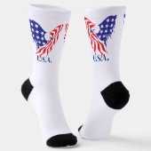 "U.S.A." アメリカンイーグル ソックス (傾斜あり)