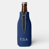U.S.A. ボトル クーシー ボトルクーラー (ボトル裏面)