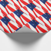 U.S.A. 旗 ラッピングペーパー (角)