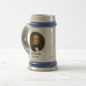 U.S.A. 第11大統領(収集できるマグ) ビールジョッキ (正面左)