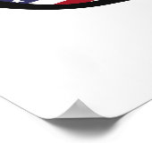 U. S. A. Shades文字&カラーカスタムポスター ポスター (角)