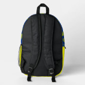 U.S.A Tennis Athletic Design Backpack プリントバックパック (裏面)