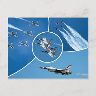 U.S. Air Force F-16 Thunderbirds ポストカード