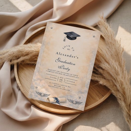 U.S. Air Force Graduation Party 招待状