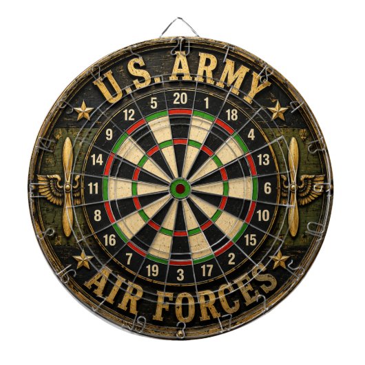 U.S. Army Air Forces Military Aviation ダーツボード (正面)