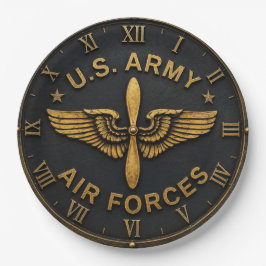 U.S. Army Air Forces Military Aviation ペーパープレート