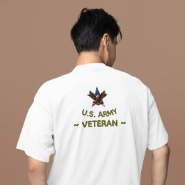 U.S. Army Veteran | Patriotic Military Pride トライブレンドTシャツ