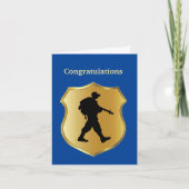 U.S. Border Patrol Academy Graduation Card カード (正面)