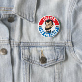 U.S. Campaign Button大統領: #16リンカーン 缶バッジ (インサイチュ)