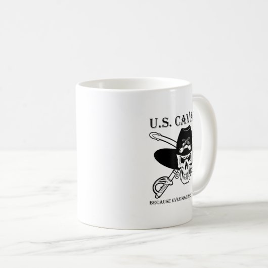U.s. Cavalry Because Even Marines Need Heroes Funn コーヒーマグカップ (正面右)