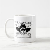 U.s. Cavalry Because Even Marines Need Heroes Funn コーヒーマグカップ (左)