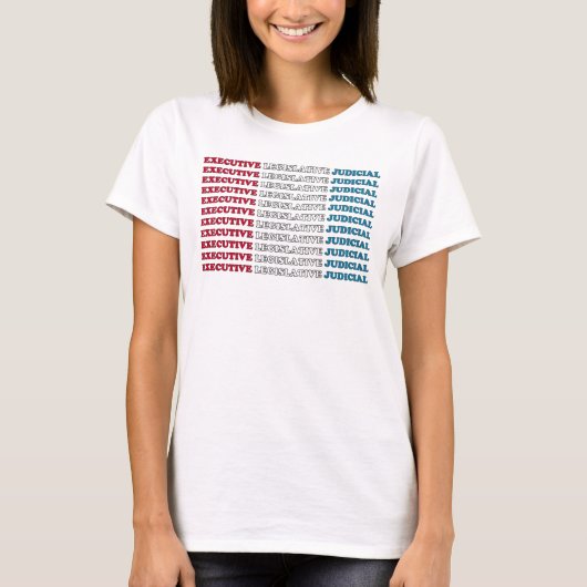 U.S. Checks & Balances Tシャツ (正面)