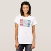 U.S. Checks & Balances Tシャツ (正面フル)