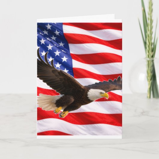 U.S. Citizenship Congratulations Greeting Card カード (正面)