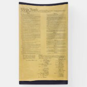 U.S. Constitution banner 横断幕 (縦)