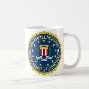 U.S. - FBI法務省 コーヒーマグカップ