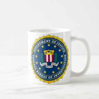 U.S. - FBI法務省 コーヒーマグカップ