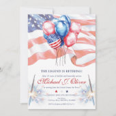 U.S. Military Retirement Invitation 招待状 (正面)