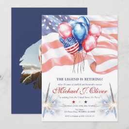 U.S. Military Retirement Invitation 招待状