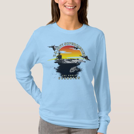 U. S. Military | Women Long Sleeve Tシャツ (正面)