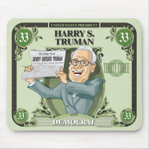 U.S. Mousepad大統領: #33ハリー・S・トルーマン マウスパッド