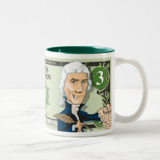 U.S. Mug Collection大統領: #3ジェファーソン ツートーンマグカップ