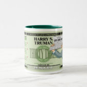 U.S. Mug Collection大統領: #33 Harry Truman ツートーンマグカップ (中央)