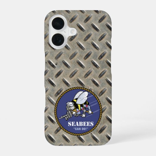 U.S. Navy | シービーズ iPhone 16ケース (裏面)