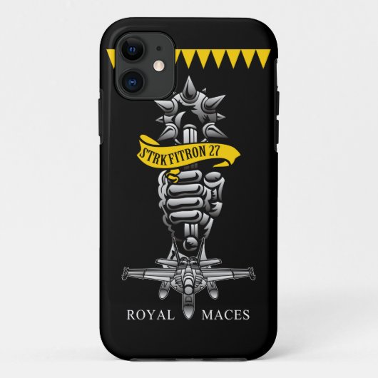 U.S.NAVY/VFA-27“Royal Maces”　iPhone 5 Cass Case-Mate iPhoneケース (裏面)
