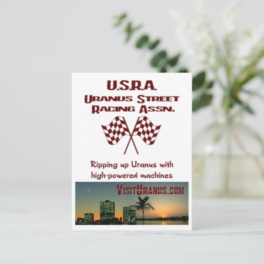 U.S.R.A. ポストカード (スタンド正面)