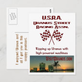 U.S.R.A. ポストカード (正面/裏面)