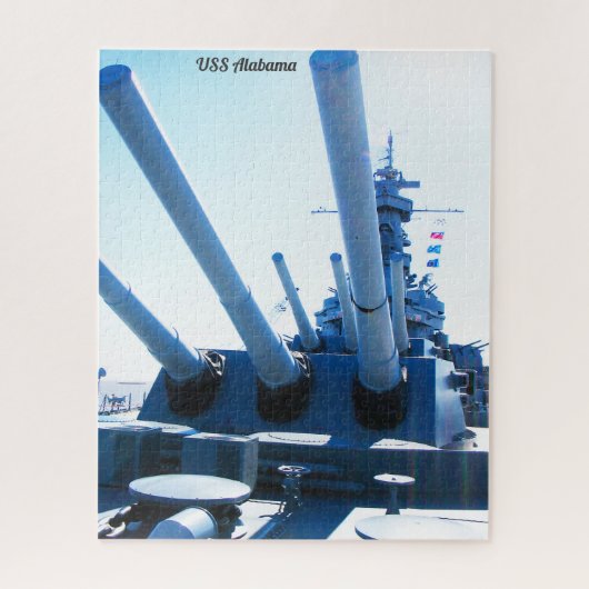 U.S.S.アラバマ ジグソーパズル (縦)