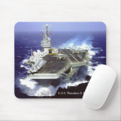 U.S.S. セオドア・ルーズベルト マウスパッド (マウス)