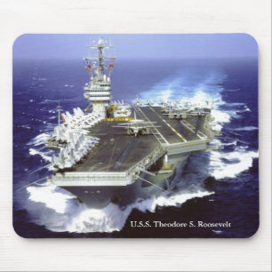 U.S.S. セオドア・ルーズベルト マウスパッド