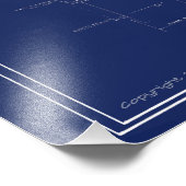 U.S.S. The Sullivans Fine Art Blueprint フォトプリント (角)